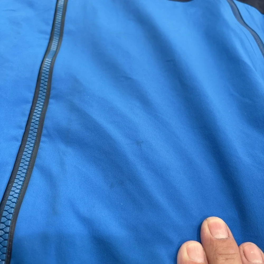 Mountain Hardwear Dry Q Elite Minalist Ski Jacket Recco Men's XLarge Blue‎ READ
